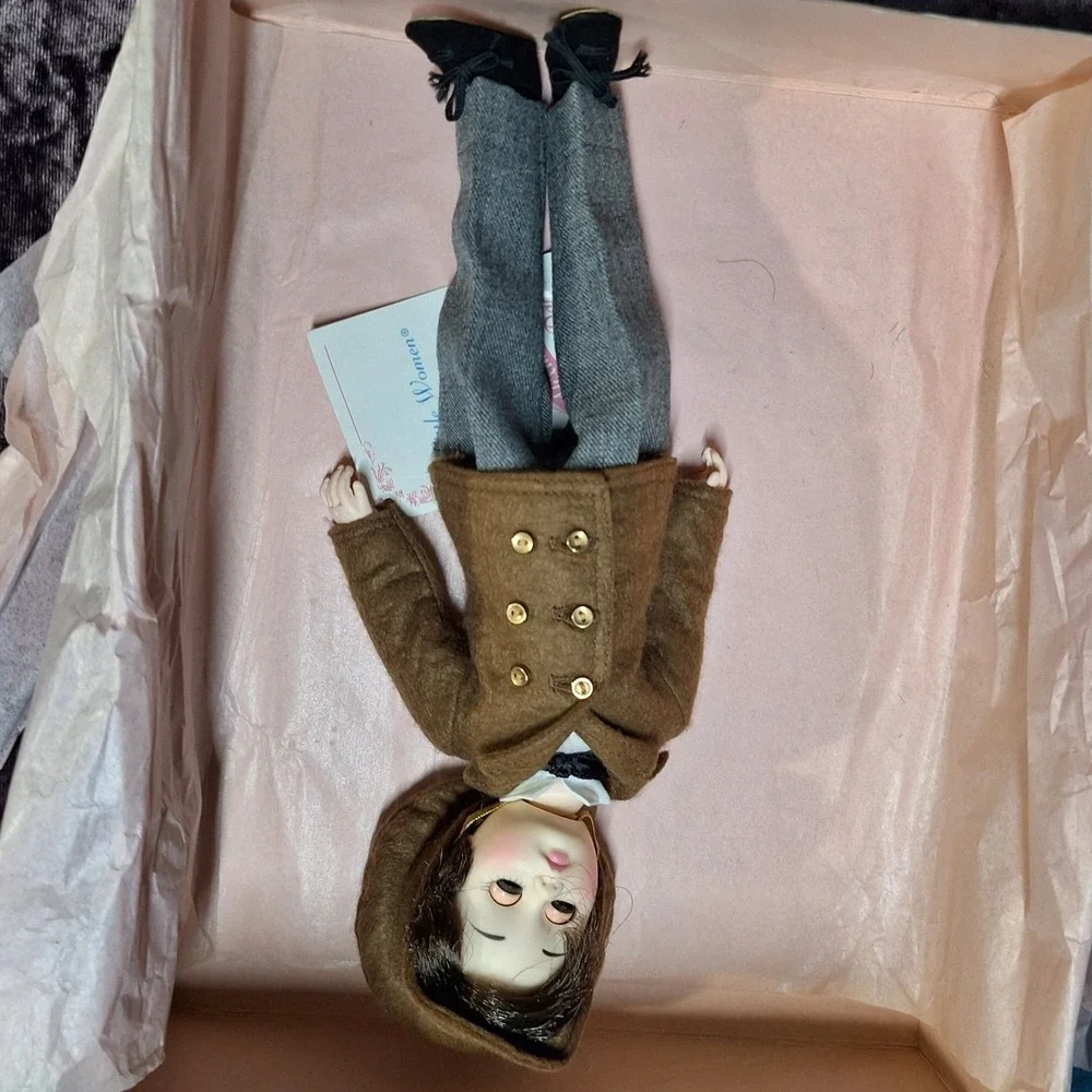 Madame Alexander Laurie Doll 1325 Little Women Vintage 1970s Storybook Brown Box